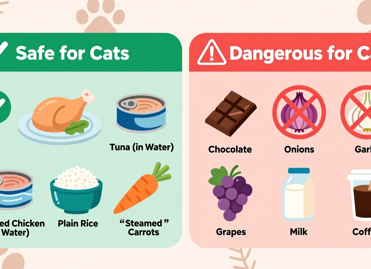 😼Какие продукты нельзя давать кошкам: кулинарные запреты для пушистых гурманов
